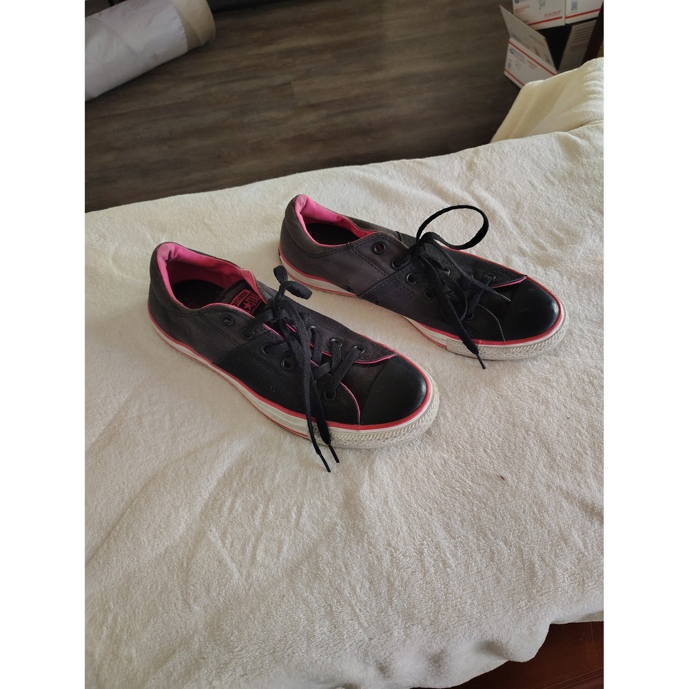 Converse Chuck Taylor All Star Low Top Grey Black Pink Sneakers 550829F